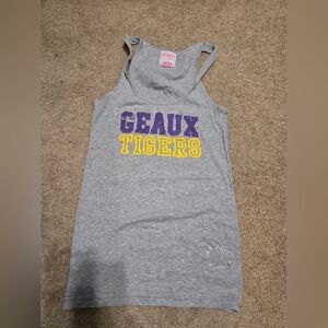 PINK Victoria's Secret Gray Tank Top